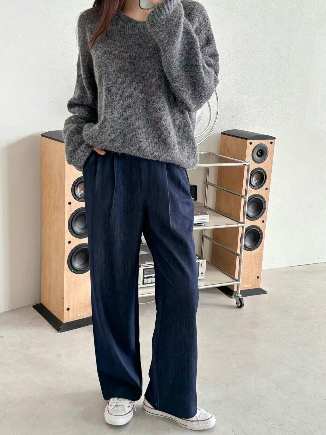 MANGO韓國直郵女裝新款25春夏推薦休閑時尚職業真品人氣牛仔褲MANGO牛仔褲