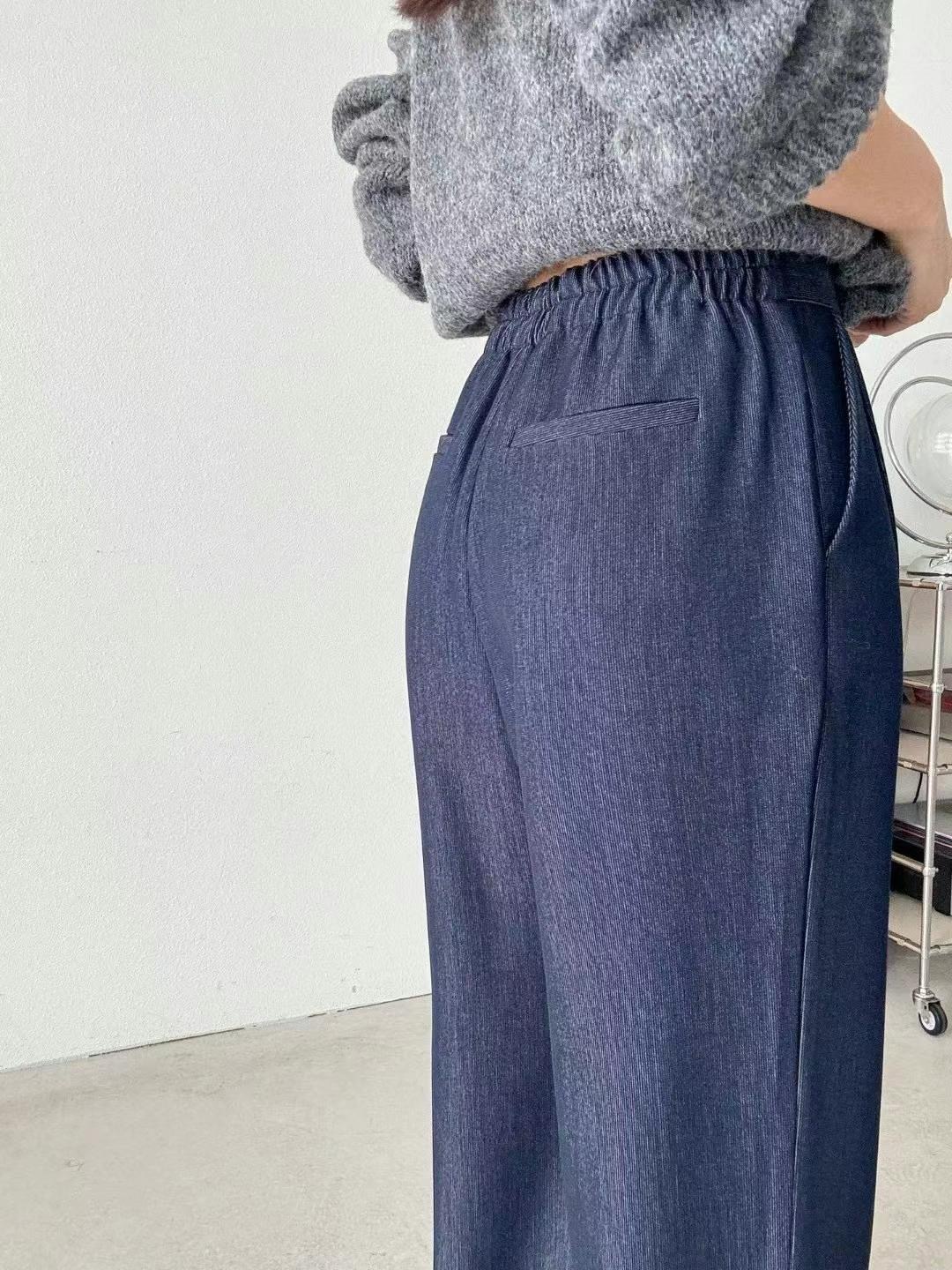 MANGO韓國直郵女裝新款25春夏推薦休閑時尚職業真品人氣牛仔褲MANGO牛仔褲