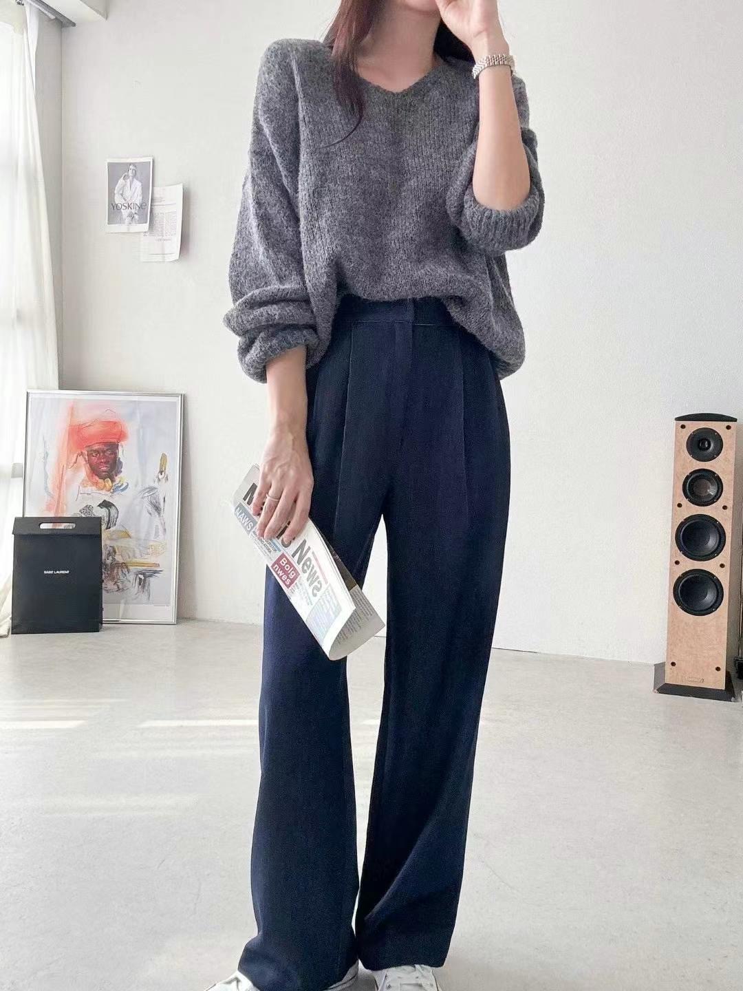 MANGO韓國直郵女裝新款25春夏推薦休閑時尚職業真品人氣牛仔褲MANGO牛仔褲