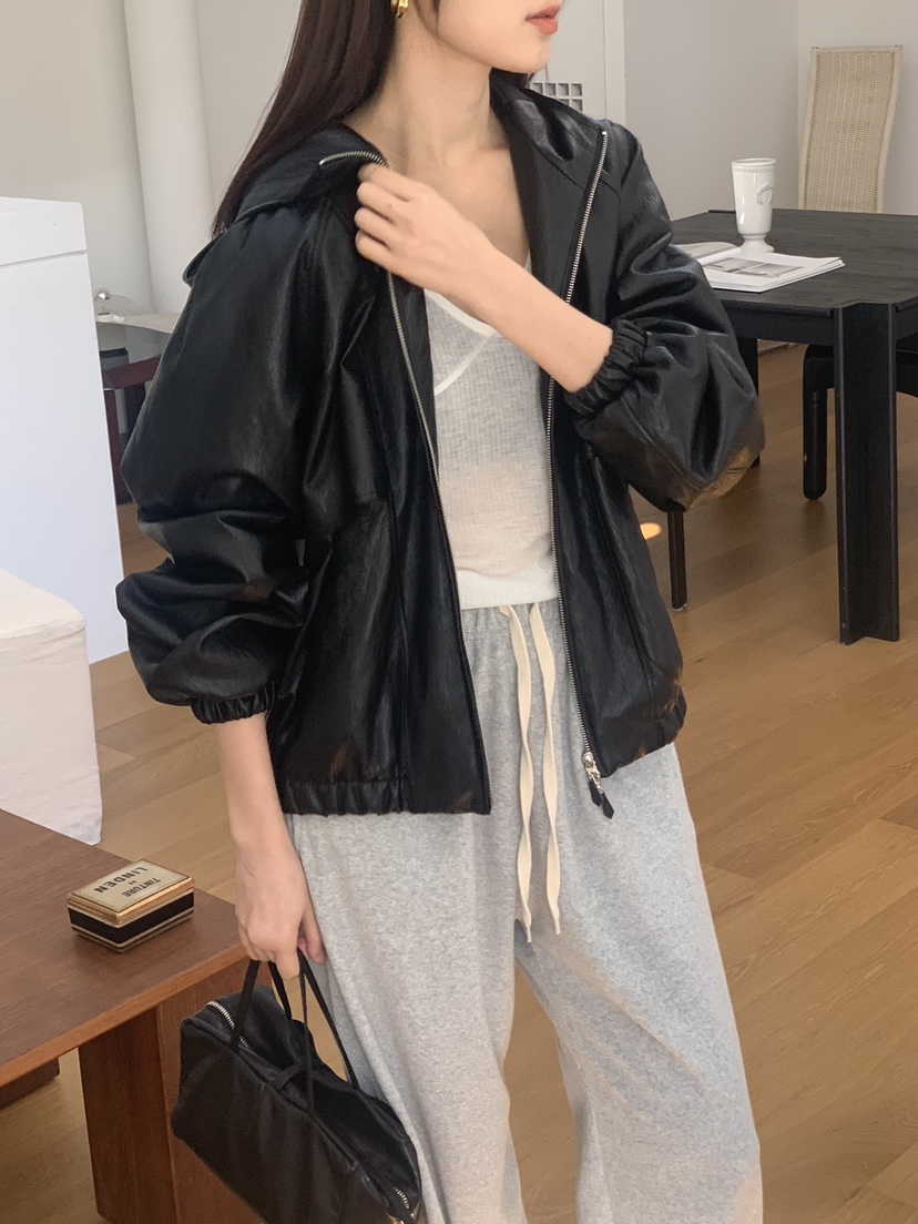 LOGARDEN直郵韓國代購女裝新品熱賣推薦時尚休閑真品外套皮革LO GARDEN外套
