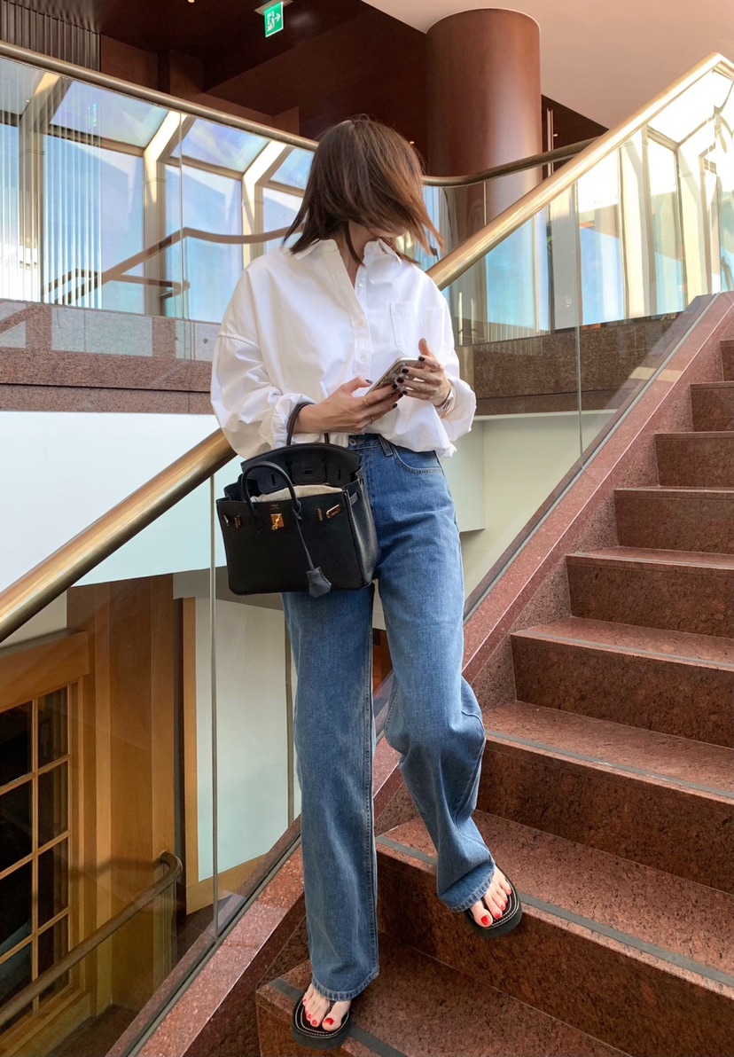 COURGETTE直郵韓國代購女裝新品職業休閑推薦25春夏襯衫蕾絲衫COURGETTE襯衫/蕾絲衫