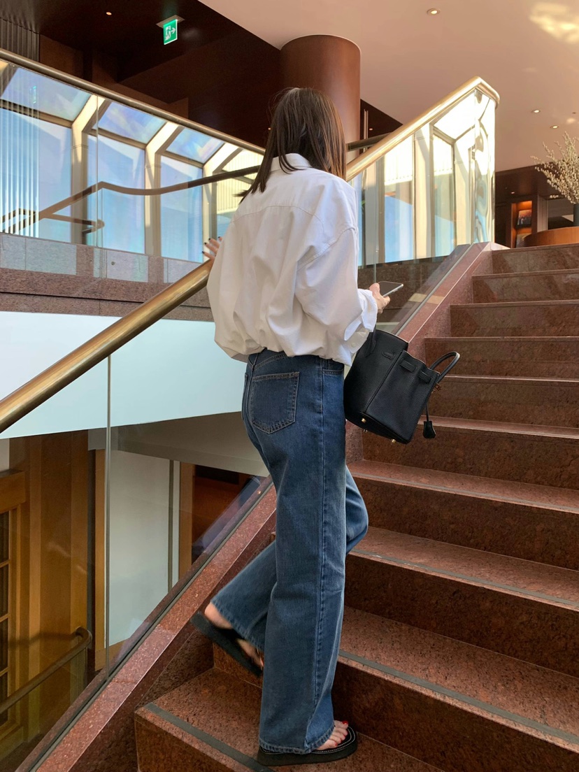 COURGETTE直郵韓國代購女裝新品職業休閑推薦25春夏襯衫蕾絲衫COURGETTE襯衫/蕾絲衫