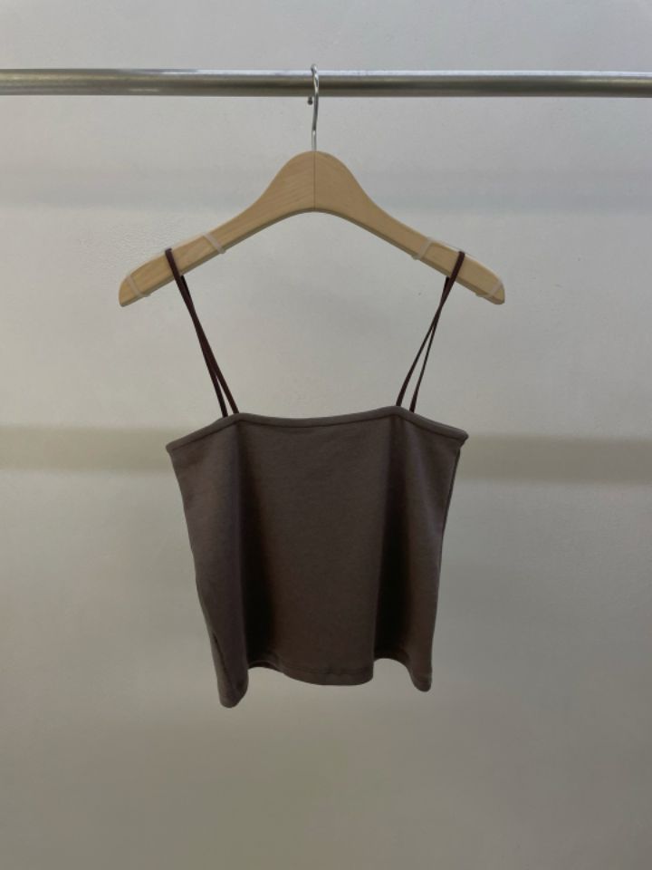 LA MUETTE/JAMIESTONE直郵韓國代購女裝新款時尚吊帶背心FLAT GARDEN/LA MUETTE/JAMIESTONE吊帶/背心