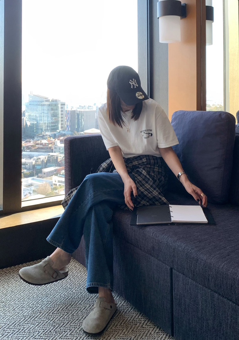 COURGETTE韓國直郵東大門實拍女裝新款人氣職業熱賣推薦T恤COURGETTET恤