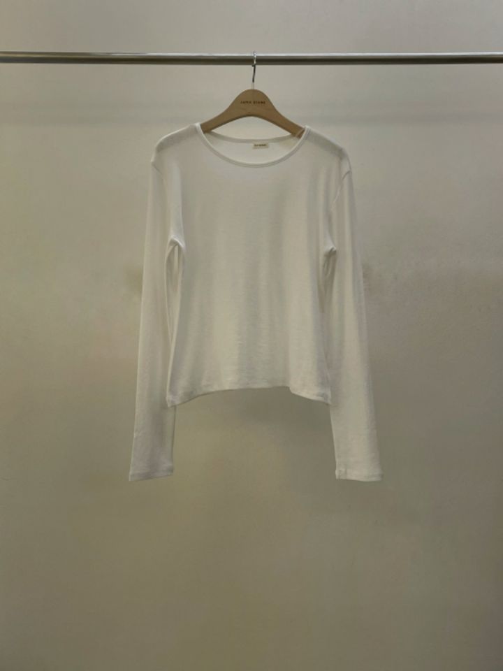 LA MUETTE/JAMIESTONE韓國直郵東大門代購女裝新品25春夏長袖T恤FLAT GARDEN/LA MUETTE/JAMIESTONE長袖T恤