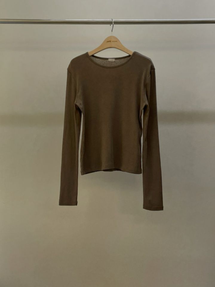 LA MUETTE/JAMIESTONE韓國直郵東大門代購女裝新品25春夏長袖T恤FLAT GARDEN/LA MUETTE/JAMIESTONE長袖T恤圖色3