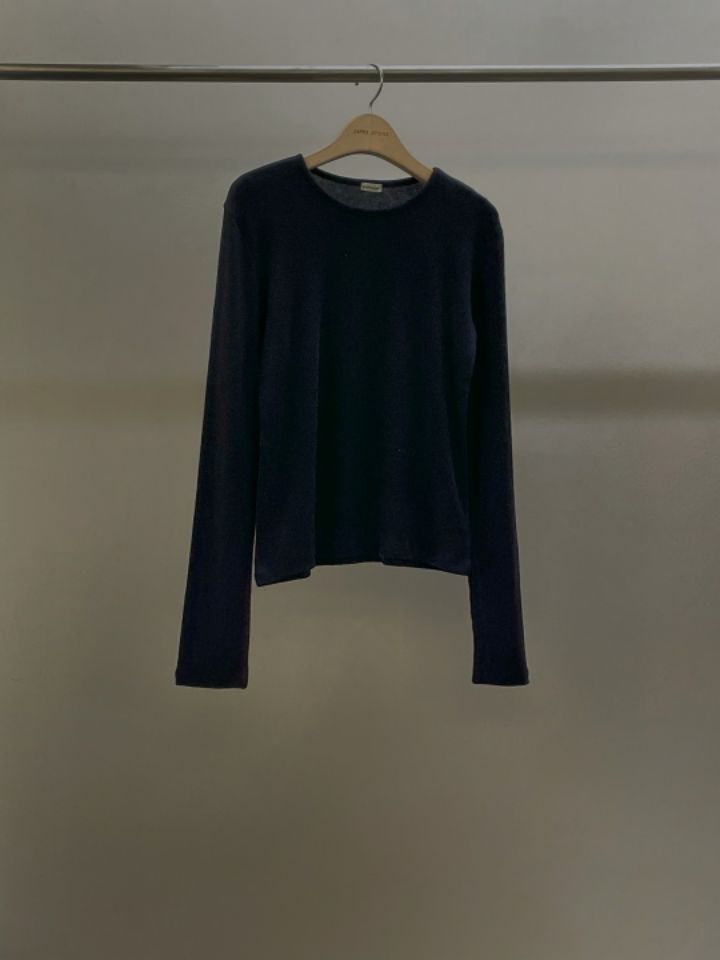 LA MUETTE/JAMIESTONE韓國直郵東大門代購女裝新品25春夏長袖T恤FLAT GARDEN/LA MUETTE/JAMIESTONE長袖T恤圖色4
