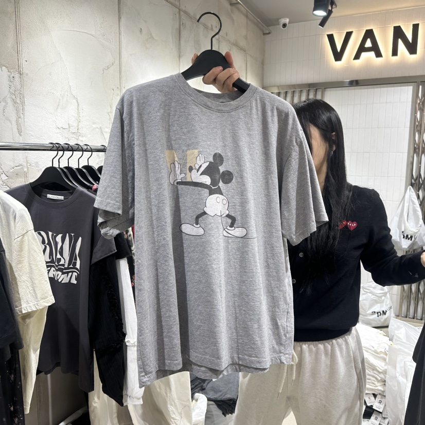 VANTA直郵韓國代購女裝新款時尚真品推薦25春夏人氣職業T恤VANTAT恤圖色3