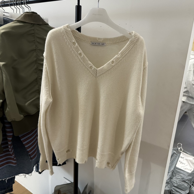 WE ARE/WELOVER直郵韓國代購女裝新款真品休閑職業25春夏毛衣SHOP_WE ARE毛衣