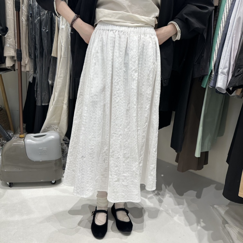 MOWER韓國直郵東大門實拍女裝新品25春夏人氣真品休閑推薦長裙MOWER長裙圖色1