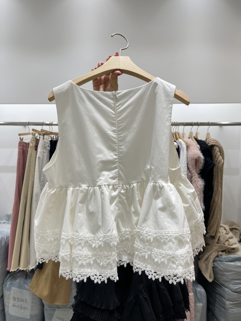 XPARTY韓國直郵女裝新品人氣25春夏推薦休閑職業時尚吊帶背心XPARTY吊帶/背心