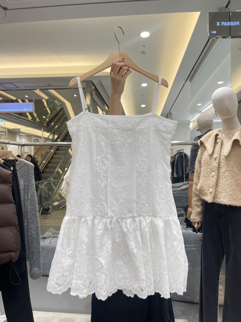 XPARTY直郵韓國代購女裝新品人氣真品時尚職業25春夏連衣裙XPARTY連衣裙圖色1