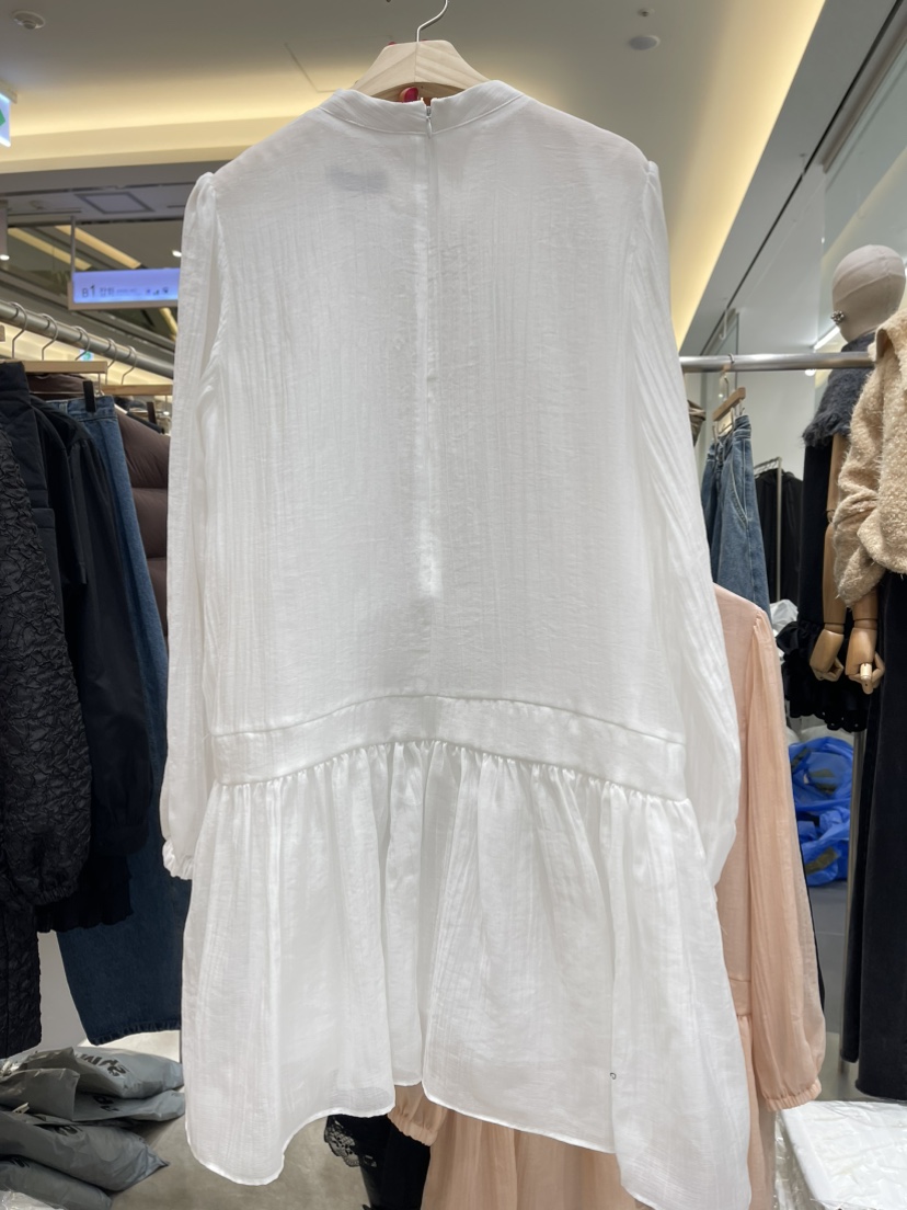 XPARTY韓國直郵東大門代購女裝新款推薦職業真品連衣裙透視XPARTY連衣裙