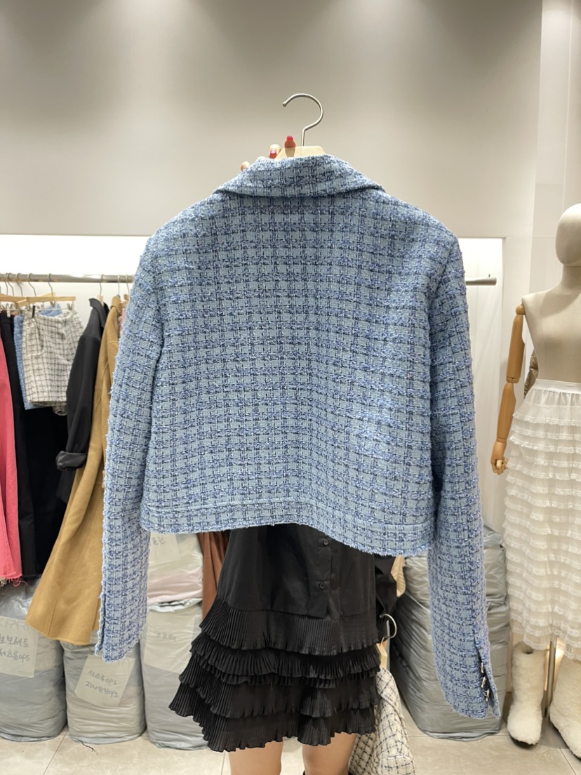 XPARTY直郵韓國代購女裝新品時尚職業休閑推薦熱賣25春夏夾克XPARTY夾克