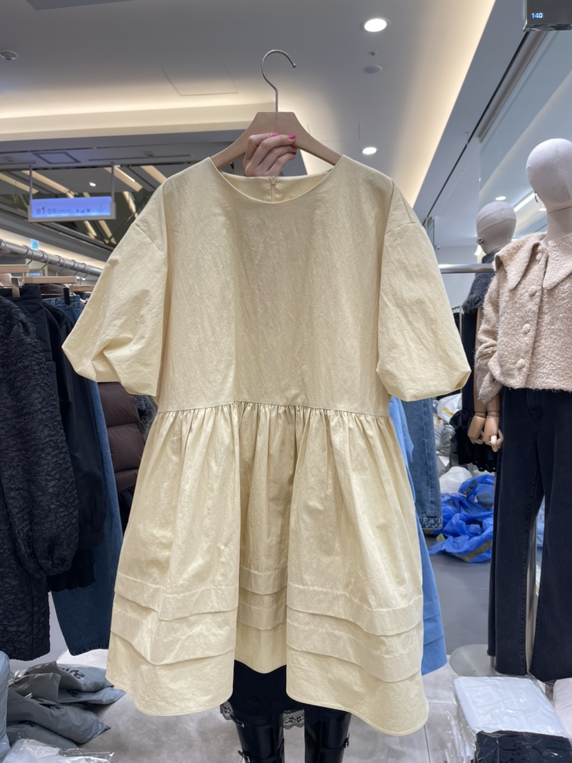 XPARTY直郵韓國代購女裝新品時尚真品人氣休閑推薦25春夏連衣裙XPARTY連衣裙圖色1