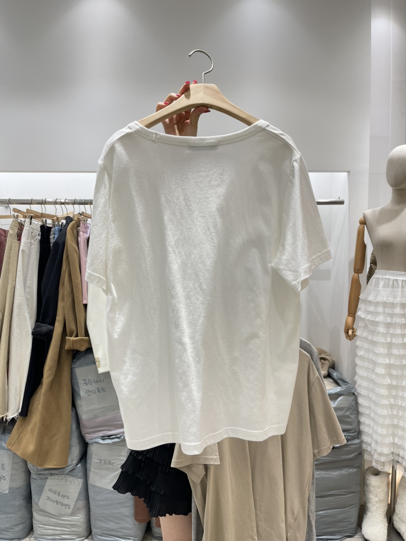 XPARTY韓國直郵女裝新款人氣時尚25春夏休閑熱賣推薦真品T恤XPARTYT恤