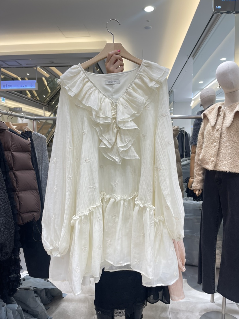 XPARTY韓國直郵女裝新款時尚真品休閑推薦熱賣25春夏連衣裙XPARTY連衣裙