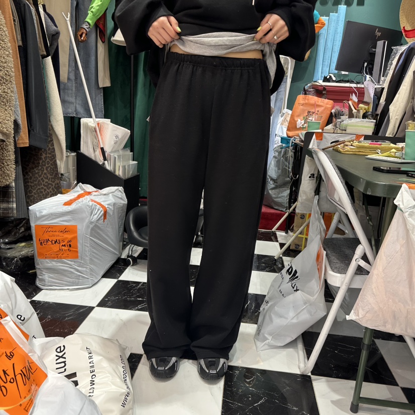 3COLOR直郵韓國代購女裝新品25春夏休閑褲Three color休閑褲圖色3