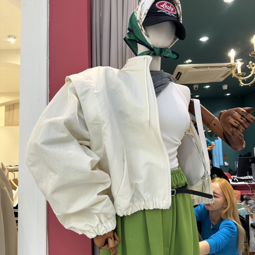 3COLOR韓國直郵女裝新品熱賣夾克Three color夾克圖色2