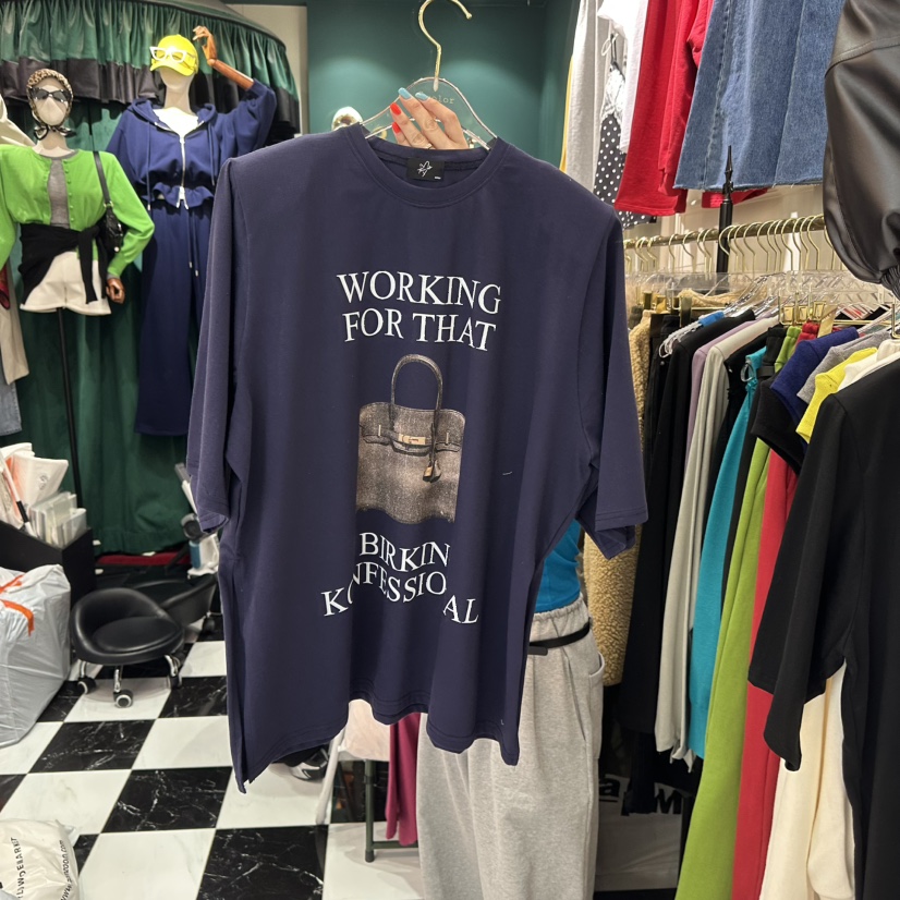 3COLOR韓國直郵東大門實拍女裝新品人氣T恤Three colorT恤圖色2