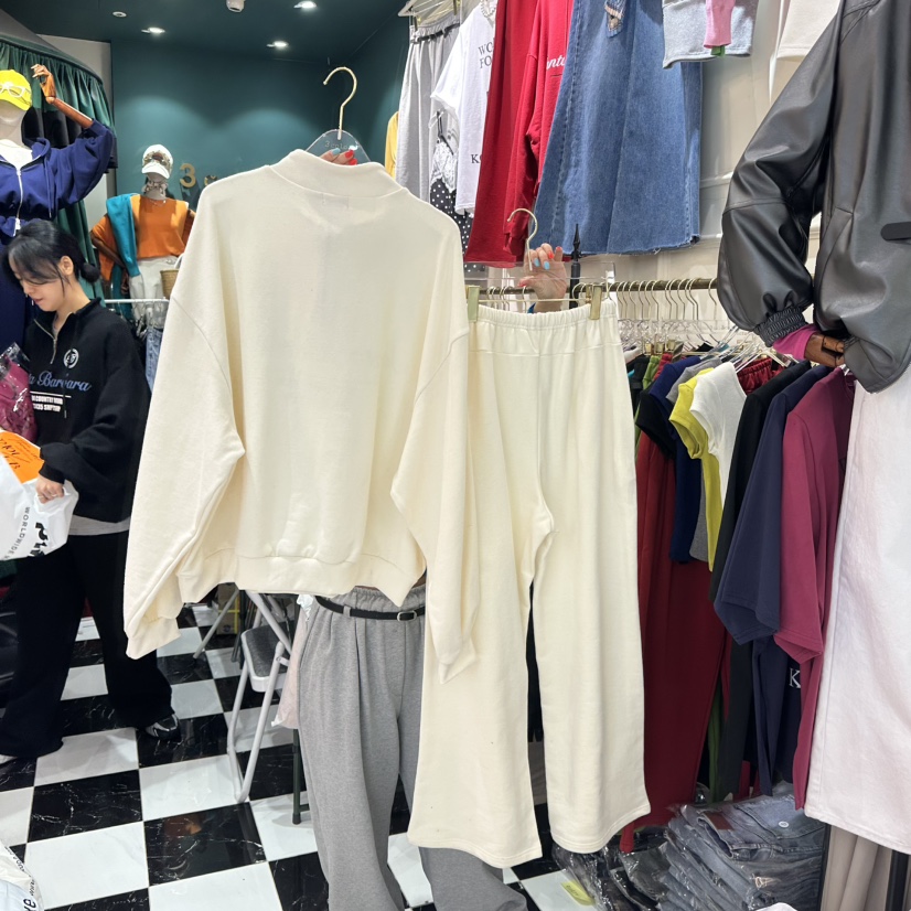 3COLOR韓國直郵東大門實拍女裝新品真品衛衣拉鏈Three color衛衣