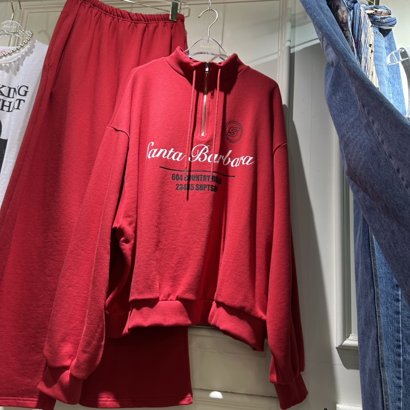 3COLOR韓國直郵東大門實拍女裝新品真品衛衣拉鏈Three color衛衣圖色2