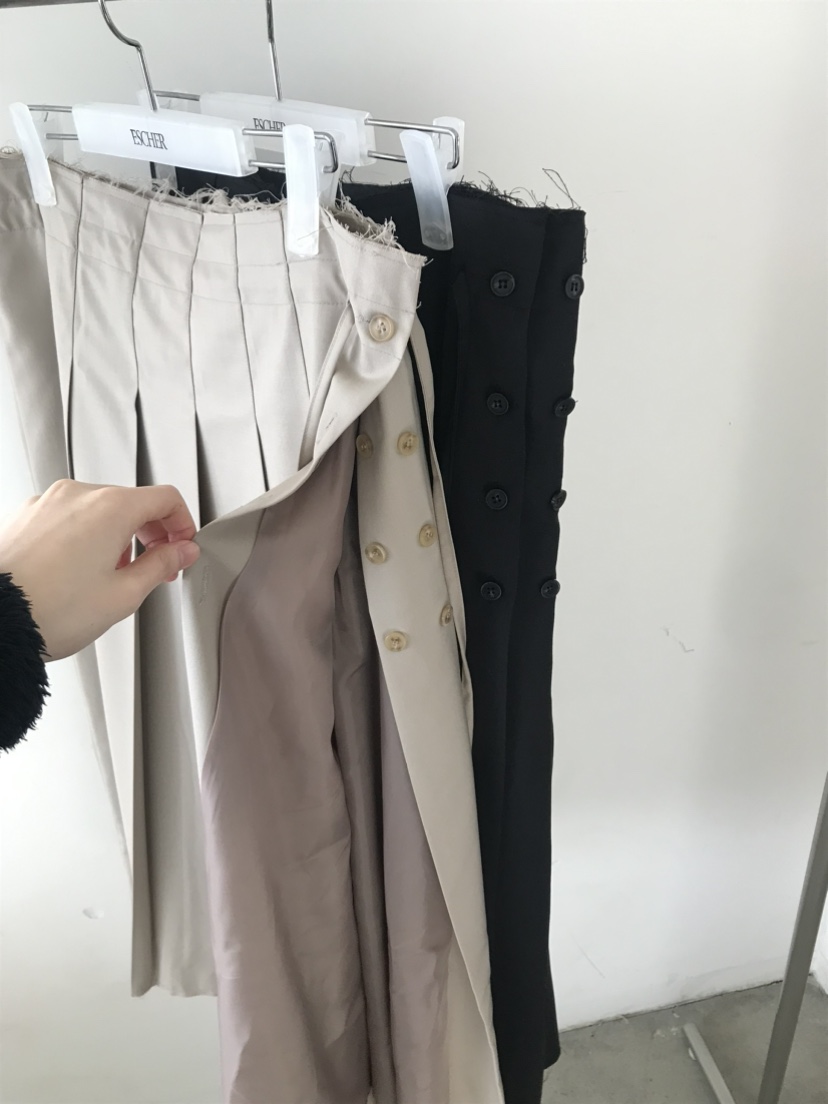 ESCHER韓國直郵東大門實拍女裝新品時尚推薦25春夏半身裙中短裙ESCHER半身裙/中短裙