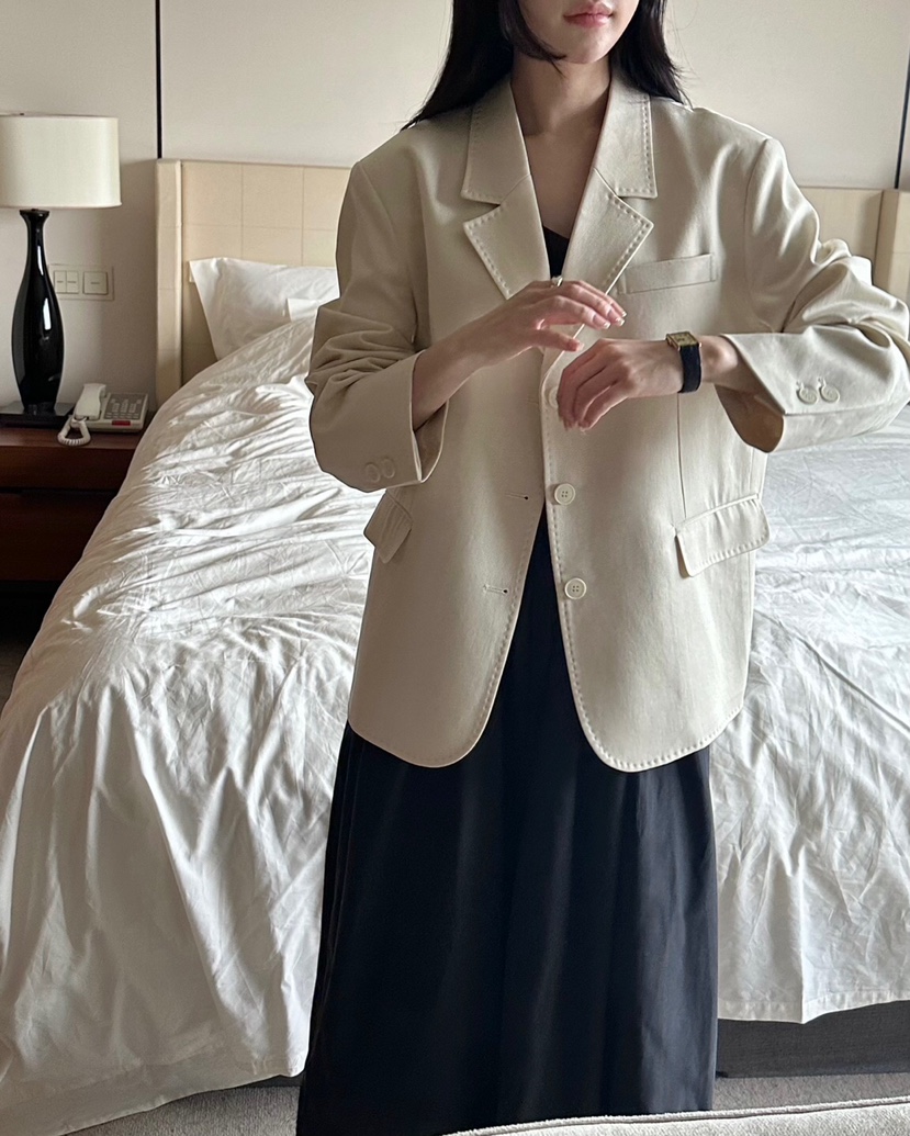 NOTHING直郵韓國代購女裝新品人氣真品25春夏休閑職業推薦夾克NOTHING夾克