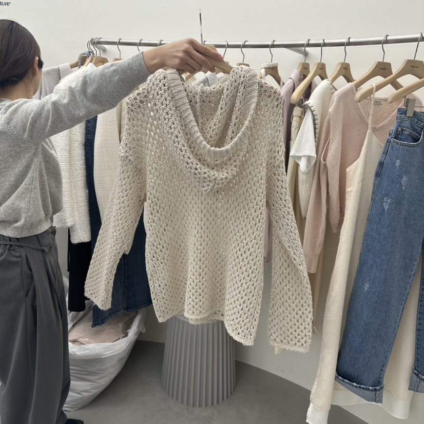 TWELVE韓國直郵東大門代購女裝新品時尚職業25春夏推薦針織衫TWELVE針織衫