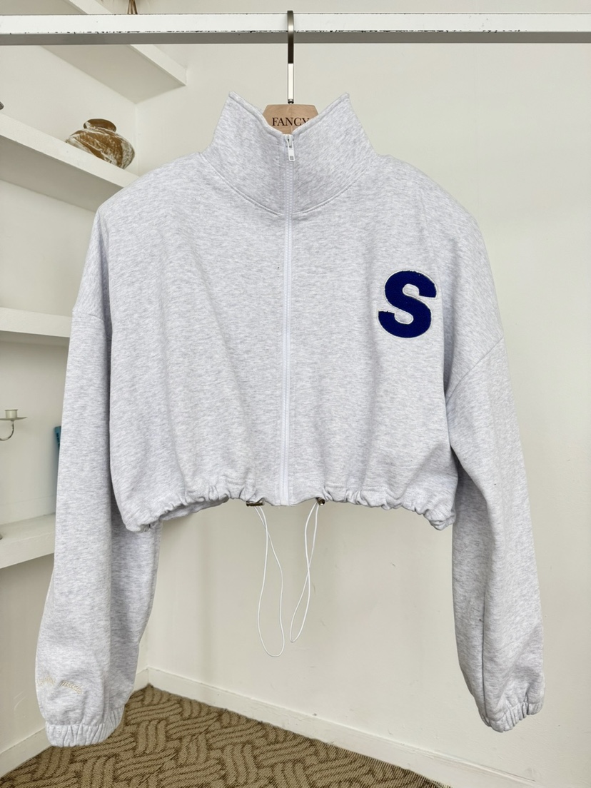 SOMETHING-L韓國直郵東大門代購女裝新款25春夏休閑時尚衛衣SOMETHING-L/FANCY衛衣圖色1