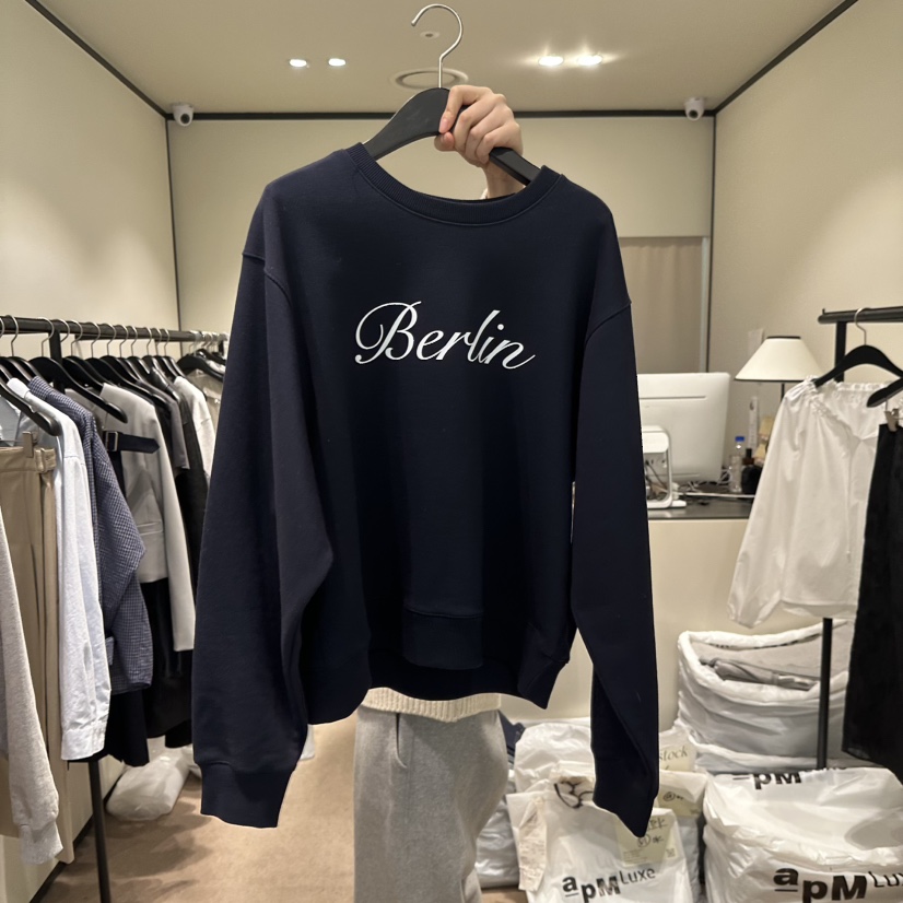 RE STOCK韓國直郵女裝新款熱賣25春夏時尚職業推薦真品衛衣RE STOCK衛衣圖色2