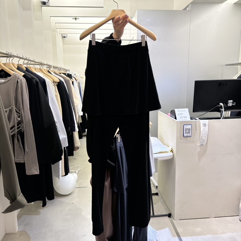 AMON直郵韓國代購女裝新品休閑推薦時尚職業真品人氣熱賣裙褲AMON裙褲