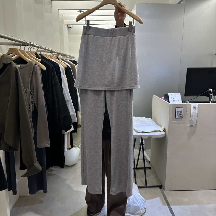 AMON直郵韓國代購女裝新品休閑推薦時尚職業真品人氣熱賣裙褲AMON裙褲