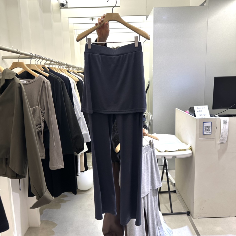 AMON直郵韓國代購女裝新品休閑推薦時尚職業真品人氣熱賣裙褲AMON裙褲圖色2