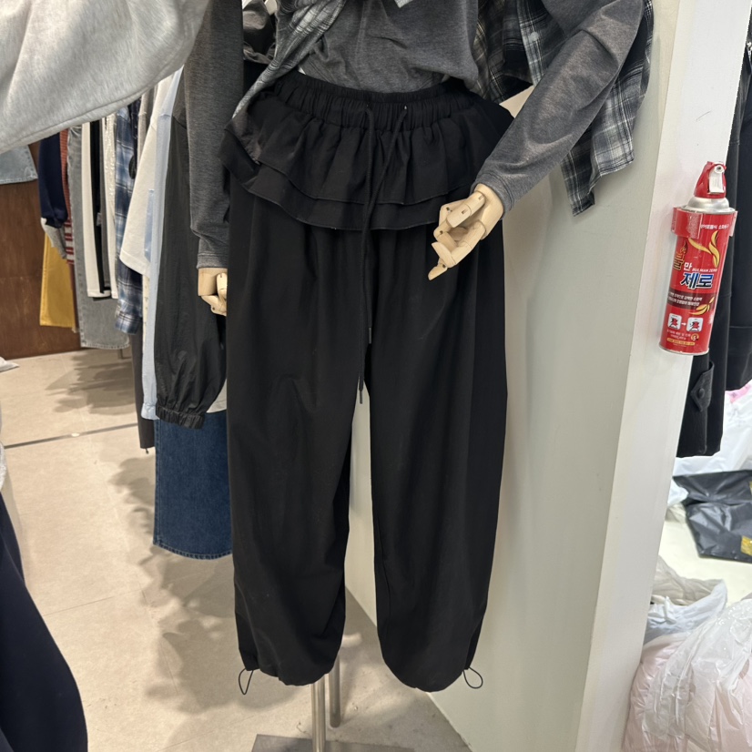 BUCKLE韓國直郵東大門實拍女裝新品人氣時尚休閑真品休閑褲BUCKLE休閑褲