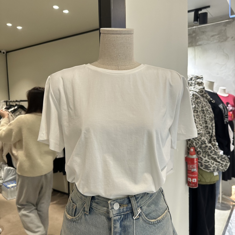 RE STOCK韓國直郵女裝新品熱賣人氣真品推薦時尚職業25春夏T恤RE STOCKT恤