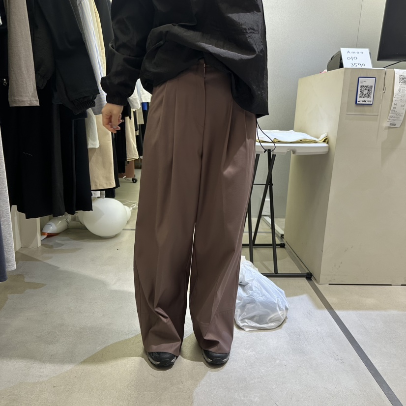 AMON韓國直郵東大門代購女裝新品真品熱賣休閑25春夏休閑褲AMON休閑褲圖色2