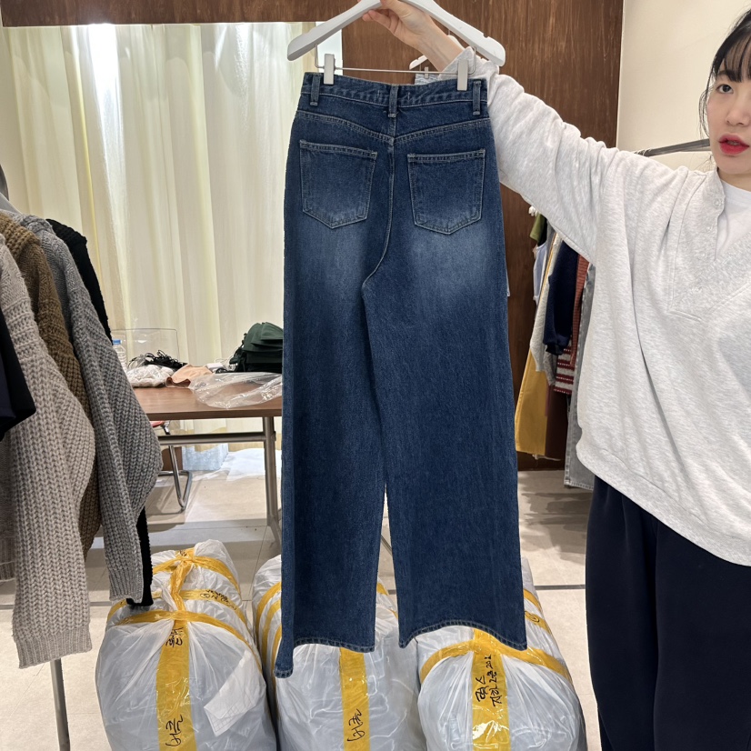 BUCKLE直郵韓國代購女裝新品休閑真品熱賣25春夏推薦牛仔褲BUCKLE牛仔褲
