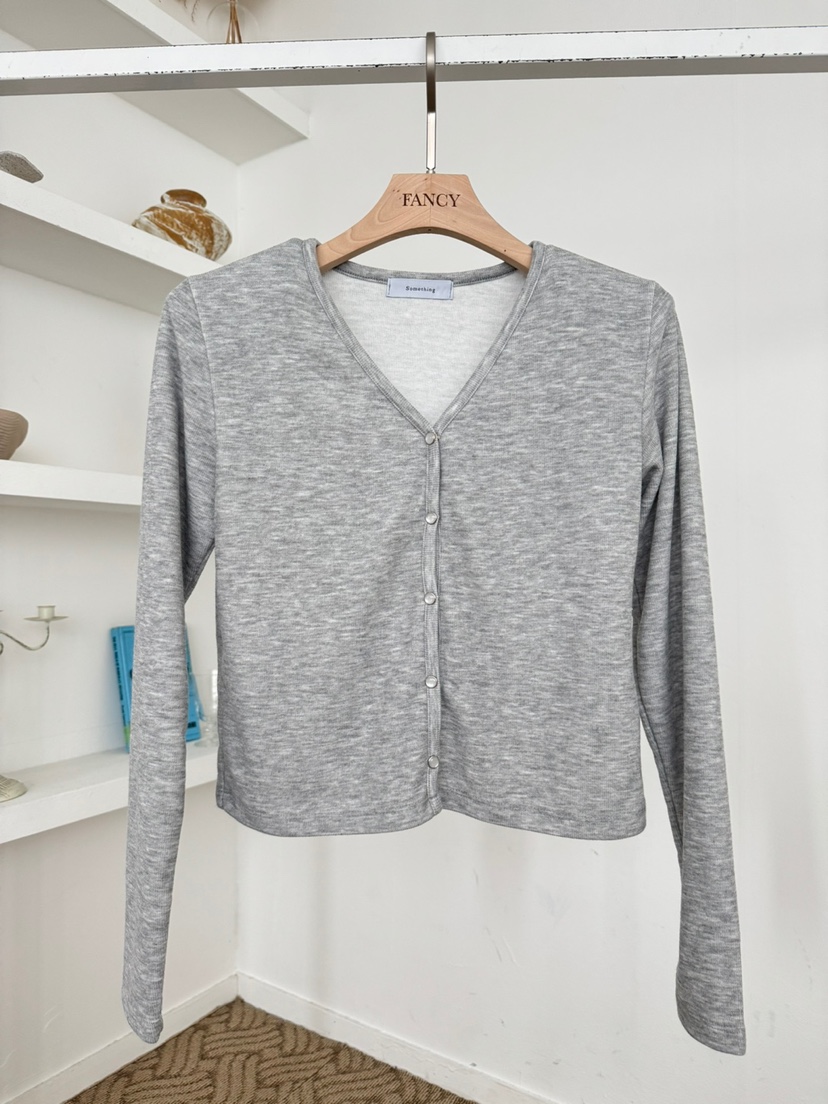 SOMETHING-L韓國直郵東大門代購女裝新品真品休閑人氣長袖T恤SOMETHING-L/FANCY長袖T恤圖色1