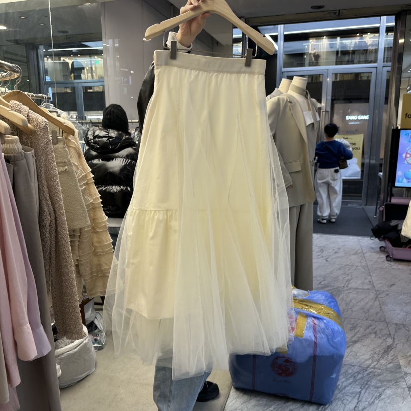 FOUNDATION韓國直郵東大門代購女裝新品熱賣人氣職業推薦長裙FOUNDATION長裙