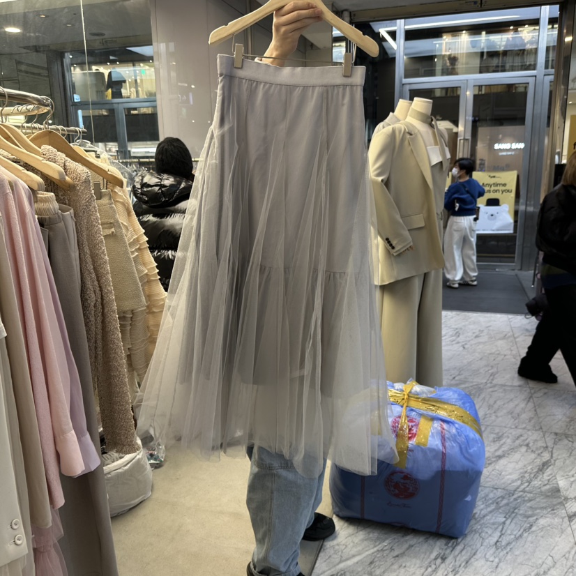 FOUNDATION韓國直郵東大門代購女裝新品熱賣人氣職業推薦長裙FOUNDATION長裙圖色2