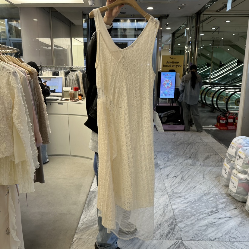 FOUNDATION直郵韓國代購女裝新款時尚休閑推薦25春夏連衣裙FOUNDATION連衣裙