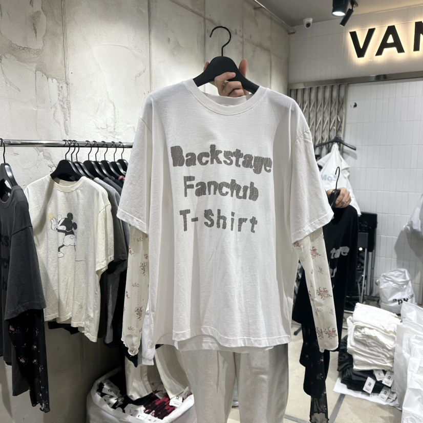 VANTA直郵韓國代購女裝新款25春夏人氣時尚休閑長袖T恤假兩件VANTA長袖T恤圖色1