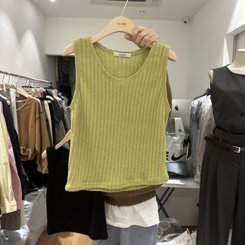 DOUZE韓國直郵東大門代購女裝新品推薦職業熱賣人氣吊帶背心DOUZE吊帶/背心圖色3