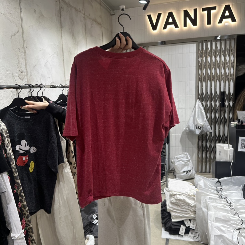 VANTA直郵韓國代購女裝新款25春夏真品人氣熱賣職業時尚T恤VANTAT恤