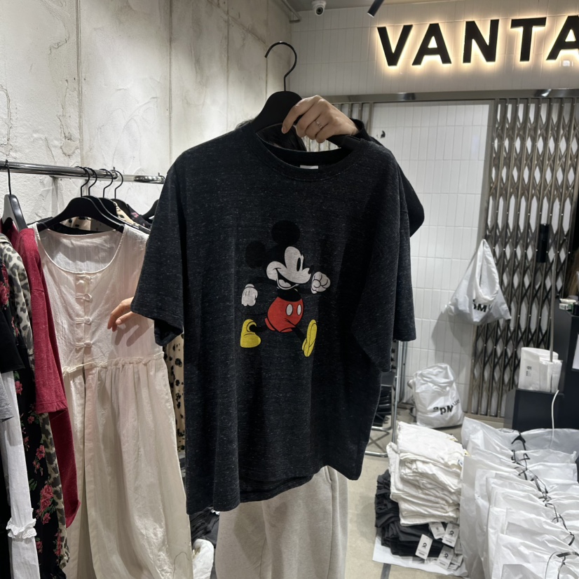 VANTA直郵韓國代購女裝新款25春夏真品人氣熱賣職業時尚T恤VANTAT恤圖色2