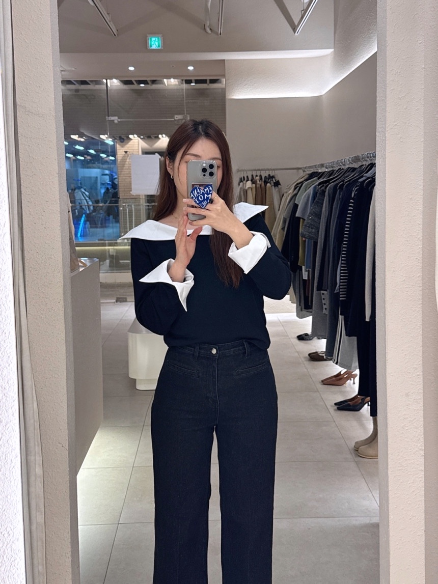 FRILL-T韓國直郵女裝新款熱賣人氣休閑職業真品襯衫蕾絲衫FRILL-T襯衫/蕾絲衫