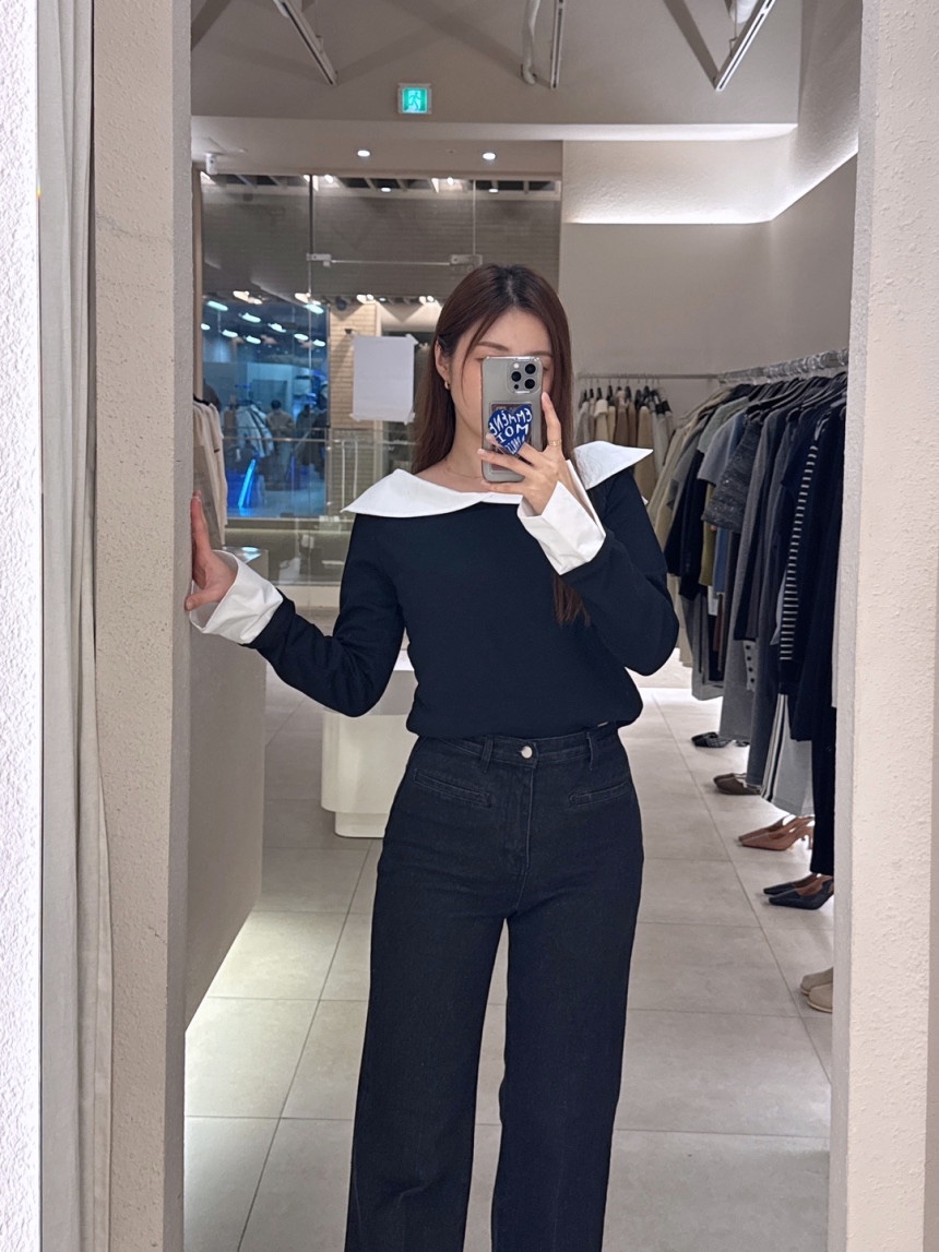 FRILL-T韓國直郵女裝新款熱賣人氣休閑職業真品襯衫蕾絲衫FRILL-T襯衫/蕾絲衫