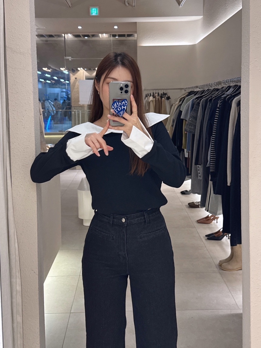 FRILL-T韓國直郵女裝新款熱賣人氣休閑職業真品襯衫蕾絲衫FRILL-T襯衫/蕾絲衫