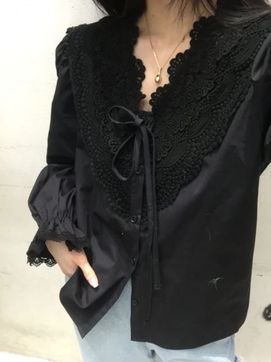mars東大門直郵女裝新品職業25春夏熱賣推薦人氣襯衫蕾絲衫mars襯衫/蕾絲衫